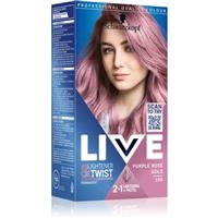 Schwarzkopf LIVE Lightener & Twist permanent hair dye for lightening hair shade 105 Purple Ros Gold 1 pc