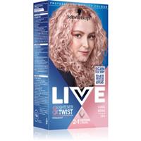 Schwarzkopf LIVE Lightener & Twist permanent hair dye for lightening hair shade 101 Cool Rose 1 pc