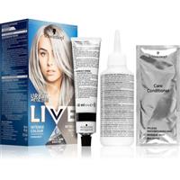 Schwarzkopf LIVE Urban Metallics permanent hair dye shade U71 Metallic Silver 1 pc