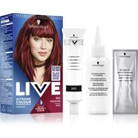 Schwarzkopf LIVE Intense Colour permanent hair dye shade 043 Red Passion 1 pc