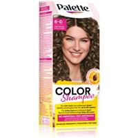 Schwarzkopf Palette Color Shampoo toning shampoo shade 6-0 Light Brown 50 ml