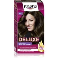 Schwarzkopf Palette Deluxe permanent hair dye shade 5-11 Light Ash Brown 1 pc