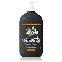Schwarzkopf Schauma MEN 2-in-1 shower gel and shampoo for men Sports Power 750 ml