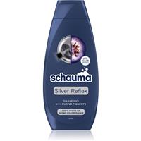 Schwarzkopf Schauma Silver Reflex shampoo for neutralising brassy tones for lightened, cool blonde hair 400 ml