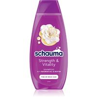 Schwarzkopf Schauma Strength & Vitality strengthening shampoo for fine hair and hair without volume 400 ml