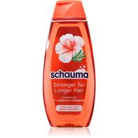 Schwarzkopf Schauma Stronger For Longer Hair strengthening shampoo for long hair Hibiscus & Rosemary 400 ml