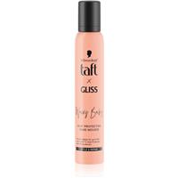 Schwarzkopf Taft x Gliss heat protectant styling foam for volume and hold for wavy and curly hair 200 ml