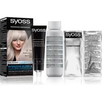 Syoss Permanent Cool Color permanent hair dye with cool undertones shade 12-59 Cool Platinum Blond 1 pc