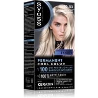 Syoss Permanent Cool Color permanent hair dye with cool undertones shade 10_53 Cool Light Blond 1 pc