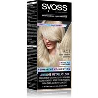 Syoss Permanent Color Metallic Collection permanent hair dye shade 9-53 Silver Blush 1 pc