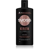 Syoss Intense Keratin shampoo with keratin to treat hair brittleness 440 ml