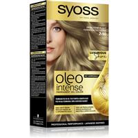 Syoss Oleo Intense permanent hair dye with oil shade 7-10 Natural Blond 1 pc