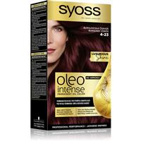 Syoss Oleo Intense permanent hair dye with oil shade 4-23 Burgundy Red 1 pc