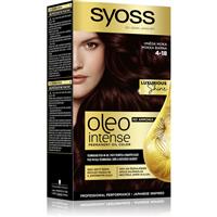 Syoss Oleo Intense permanent hair dye with oil shade 4-18 Mokka Brown 1 pc