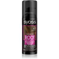Syoss Root Retoucher root touch-up hair dye in a spray shade Dark Brown 120 ml