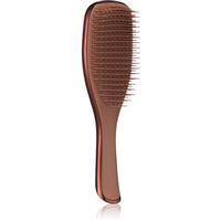 Tangle Teezer Ultimate Detangler Chrome flat brush for straight and curly hair Chocolate Bronze 1 pc