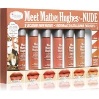 theBalm Meet Matt(e) Hughes Mini Kit liquid lipstick set