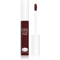 theBalm Purseworthy hydrating lip gloss with shea butter shade Satchel 7 ml