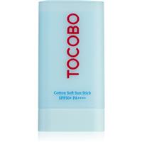 TOCOBO Cotton Soft Sun Stick protective moisturising stick with matt effect SPF 50+ 19 g