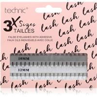 Technic Cosmetics Individual False Eyelashes stick-on cluster lashes 60 pc