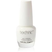 Technic Cosmetics Nail Varnish quick-drying nail polish shade White 12 ml