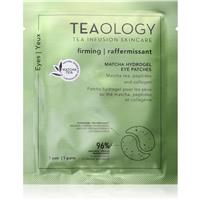 Teaology Matcha Infusion Hydrogel Eye Patches regenerating hydrogel eye pads with collagen 1 pair