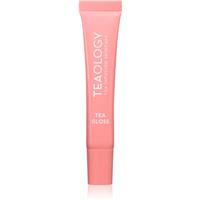 Teaology Tea Gloss Volume Lip Treatment lip gloss with plumping effect with peptides shade Peach 10 ml