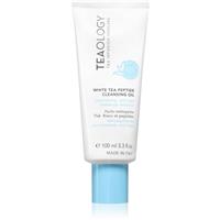 Teaology White Tea Peptide Cleansing Oil cleansing face oil with peptides 100 ml