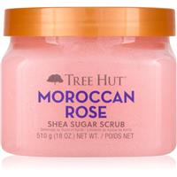 Tree Hut Shea Sugar Scrub Moroccan Rose sugar scrub with shea butter 510 g