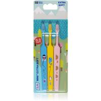 TePe Mini 0-3 year toothbrushes 3 pc