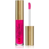 Too Faced Lip Injection Extreme Lip Plumper Travel Size hydrating lip gloss with magnifying effect shade Bubblegum Yum 2.8 g