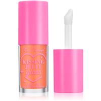 Too Faced Kissing Jelly Lip Oil Gloss oil lip gloss for intensive hydration shade Peach Ring 4.5 ml