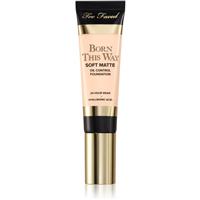 Too Faced Born This Way Soft Matte Foundation mattifying foundation shade Swan 30 ml