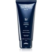 Thalgo Force Marine Wake-Up Shower energising shower gel for body and hair for men 200 ml