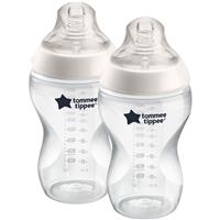 Tommee Tippee Natural Start Anti-Colic self-sterilising baby bottle Medium Flow 3 m+ 2x340 ml