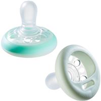 Tommee Tippee Breast-like 0-6 m dummy Green 2 pc