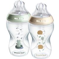 Tommee Tippee Natural Start Anti-Colic self-sterilising baby bottle Nature Medium Flow 3 m+ 2x340 ml