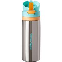 Tommee Tippee On The Go stainless steel insulated flask with a silicone spout 24m+ 500 ml