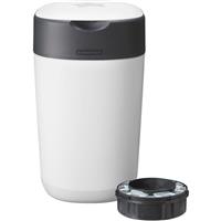 Tommee Tippee Twist & Click White nappy bin + bin refill cassette 1 pc