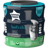 Tommee Tippee Twist & Click refill cassette 3 pc
