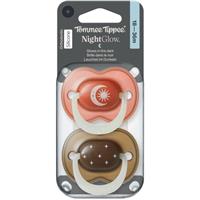 Tommee Tippee NightGlow Soother 18-36m dummy Boy 2 pc