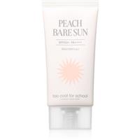 Too Cool For School Peach Bare Sun facial sunscreen SPF 50+ 50 ml
