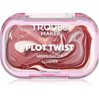 Trouble Maker Plot Twist Cream Highlight cream highlighter stick shade Earth Turnt Bronze 2.5 g