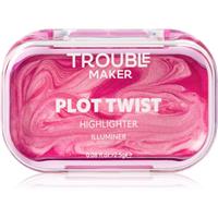 Trouble Maker Plot Twist Cream Highlight cream highlighter stick shade Spiralling Pink 2.5 g