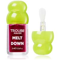 Trouble Maker Melt Down Lip Oil lip oil shade Tipping Point Purple 3 ml