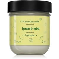 Tropicandle Lemon & Mint scented candle 170 ml