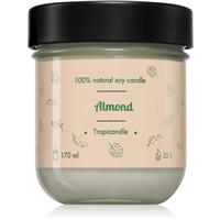 Tropicandle Almond scented candle 170 ml