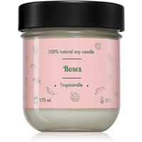 Tropicandle Roses scented candle 170 ml