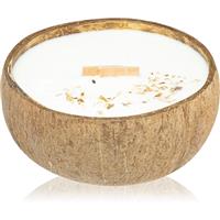 Tropicandle Coconut scented candle with wooden wick 350 ml