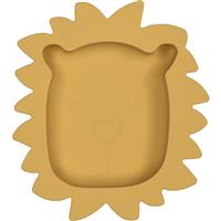 Tryco Silicone Plate Lion plate Honey Gold 1 pc
